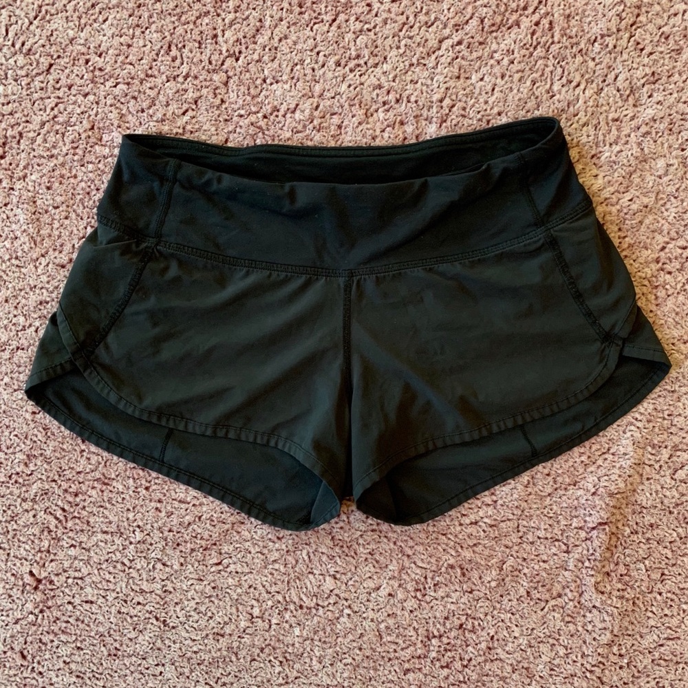 Lululemon Speed Up Shorts 2.5” - Size 4 - Black